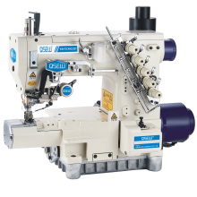 QS-777 NEW MODEL good quality cylinder bed direct drive high speed auto trimmer interlock industrial sewing machine